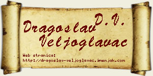 Dragoslav Veljoglavac vizit kartica